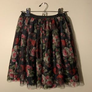 Children’s place flowered skirt